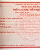 01 - Payment receipt of fee for evaluation for issuance of land use right certificate